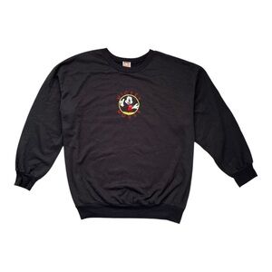 Disney Mickey Unlimited Land N Sea Sweater, Black, Size XX Large